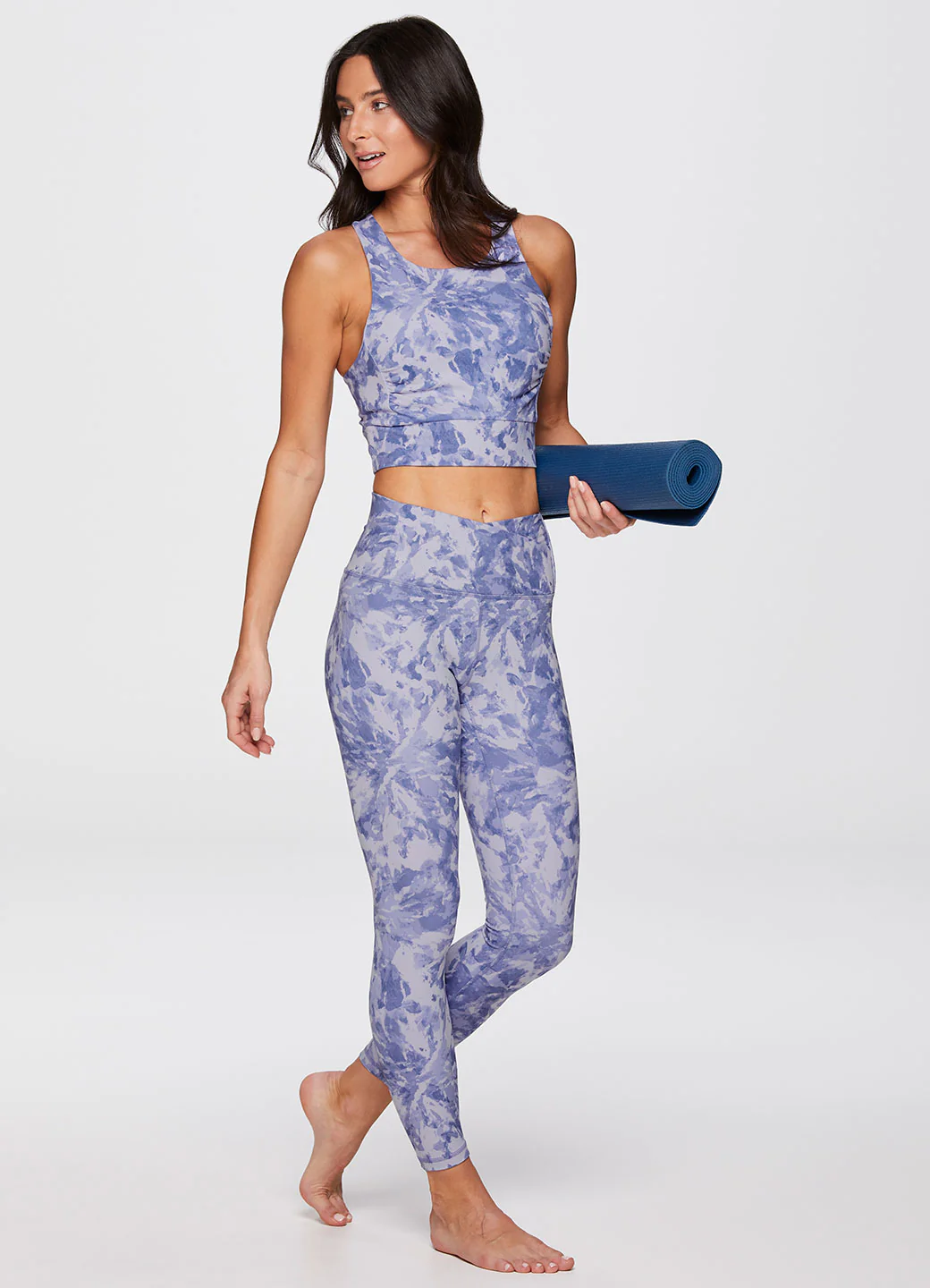 Zen Watercolor Tie Dye 7/8 Legging - Image 6
